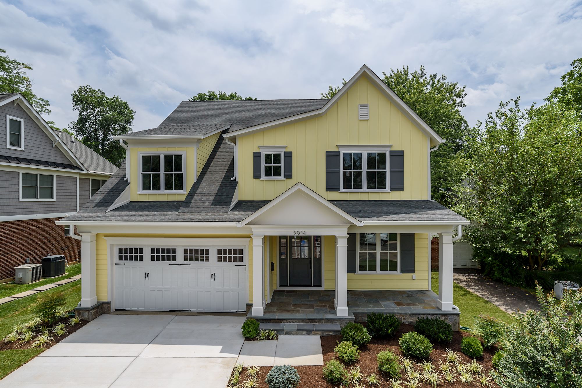 Meridian Homes – Exterior of 5914 Rolston Road Bethesda