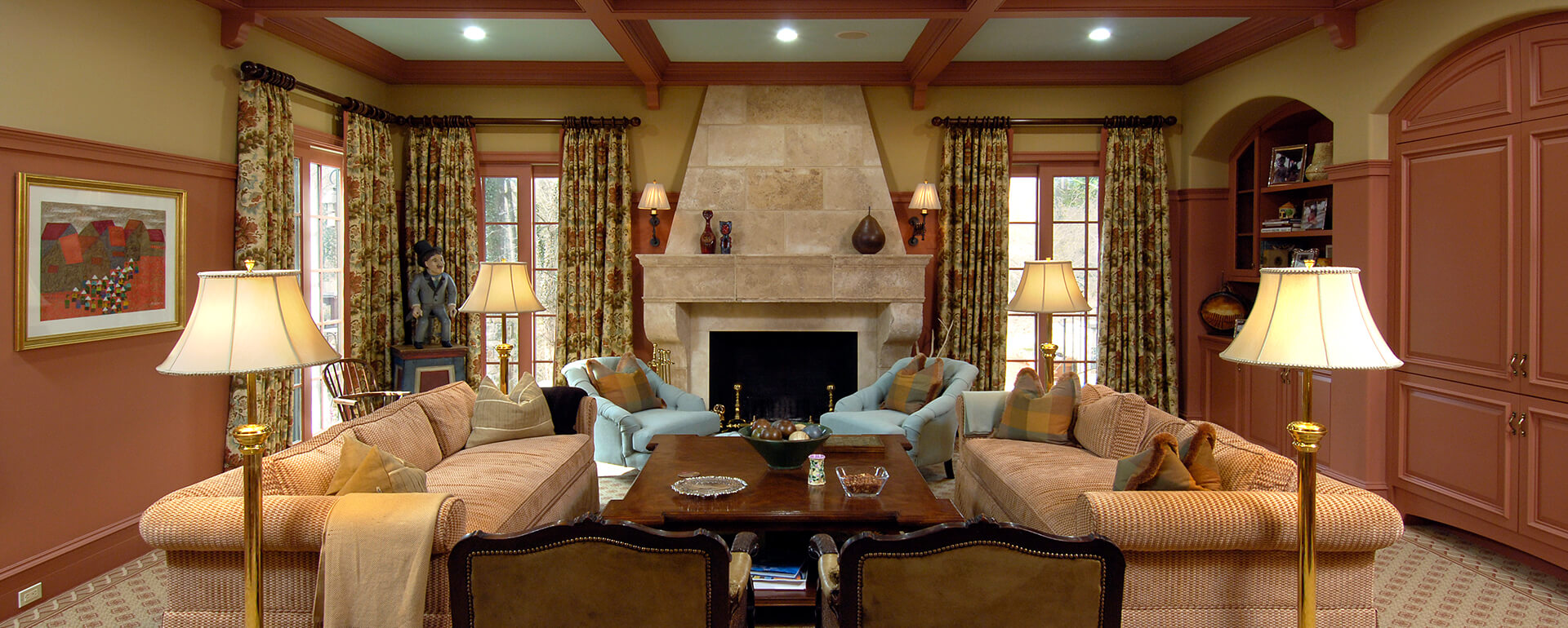 meridian homes family room 1