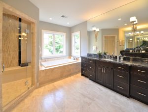 Meridian Homes - Custom Home in Bethesda - Master Bathroom