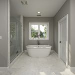 Meridian Homes - Infill Custom Home Bethesda - Master Bathroom
