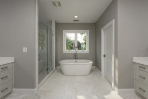 Meridian Homes - Infill Custom Home Bethesda - Master Bathroom