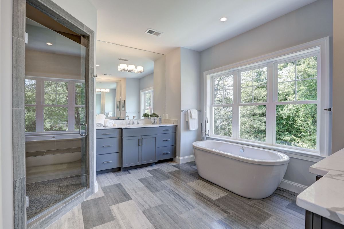Master Bathroom 1_Meridian Homes_10006 Broad St Bethesda_High Resolution – Resized for Portfolio