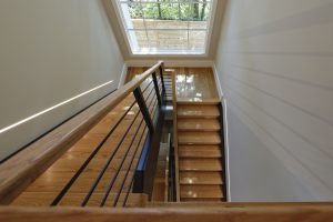 Meridian Homes - Custom Home Modern Staircase