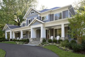 Meridian Homes - Custom Home Exterior - Angled Photo