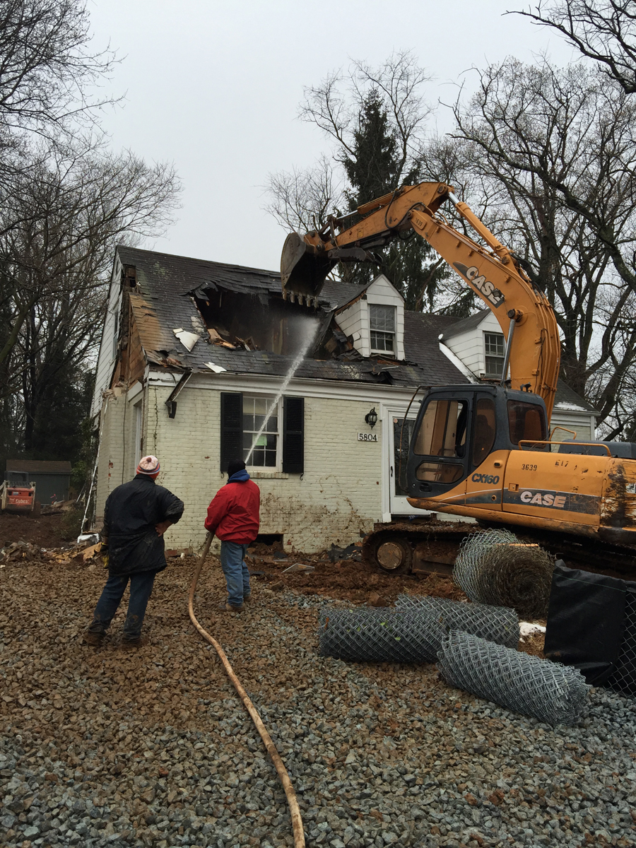 Meridian Homes Project Spotlight – Infill Custom Home Building Project in Bethesda 2
