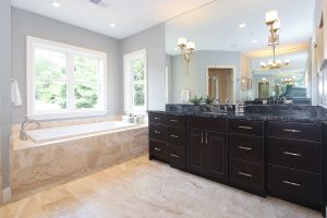 Meridian Homes - Custom Home in Bethesda - Master Bathroom