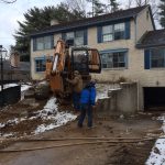 Meridian Homes - Custom Home in Bethesda - Before Demolition