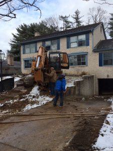 Meridian Homes - Custom Home in Bethesda - Before Demolition