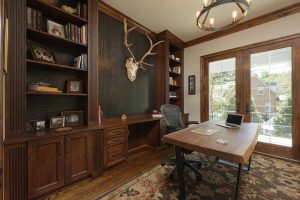 Arts And Crafts Styling With A Modern Flair In Bethesda - Home Office - Study