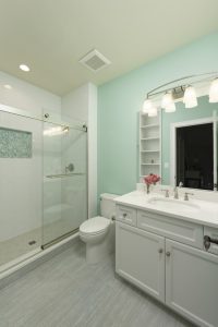 Arts And Crafts Styling With A Modern Flair In Bethesda - Bathroom