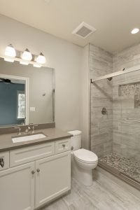 Arts And Crafts Styling With A Modern Flair In Bethesda - Bathroom
