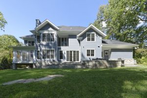 Arts And Crafts Styling With A Modern Flair In Bethesda - Completed Exterior -Rear