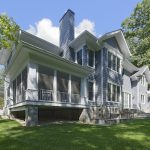 Arts And Crafts Styling With A Modern Flair In Bethesda - Completed Exterior - Rear Screened Porch