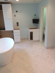 Meridian Homes - Master Bathroom Renovation In Chevy Chase