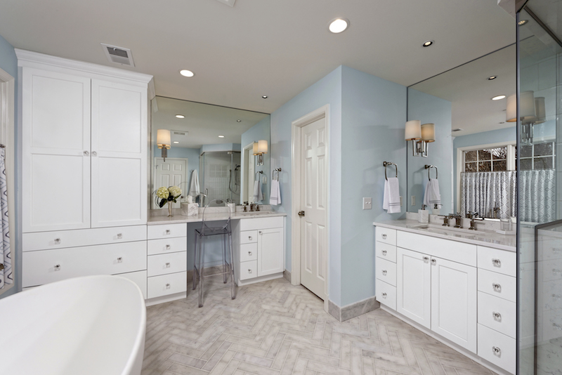 Meridian Homes - Master Bathroom Renovation in Chevy Chase, Maryland