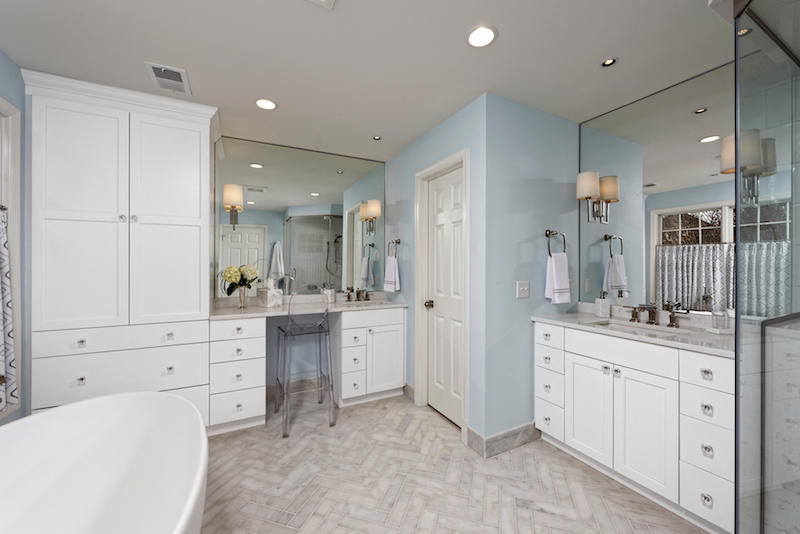Meridian Homes Master Bathroom Renovation in Chevy Chase – Resized