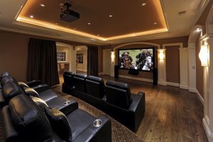 Meridian Homes - Media Room