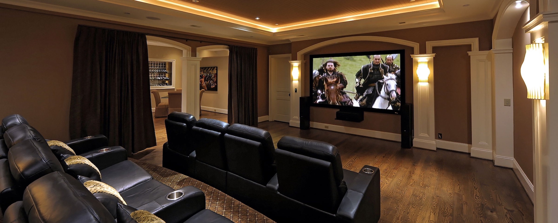 Meridian Homes – Media Room – Header Image