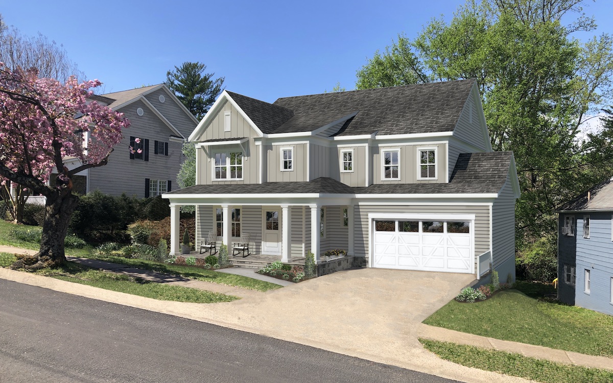 Front Elevation – 6404 East Halbert – Alt Image