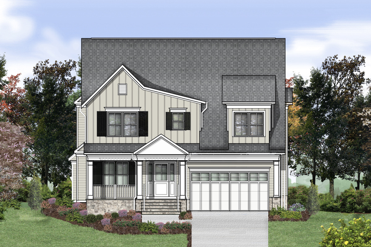 Front Elevation 5704 Wyngate Drive Bethesda MD – Featured Image