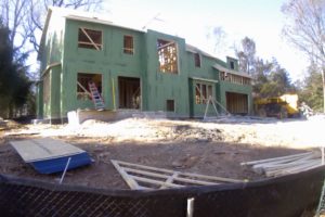 Custom Home Under Construction In Bethesda - Time Lapse Video - Featured Image
