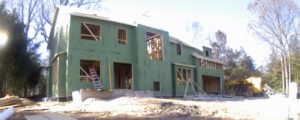 Custom Home Under Construction In Bethesda - Time Lapse Video - Header Image