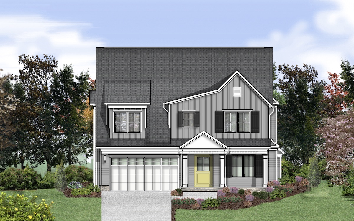 5813 Melvern Front Elevation – Alt Image