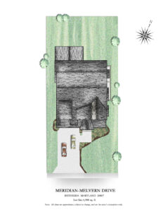 5813 Melvern Drive Site Plan