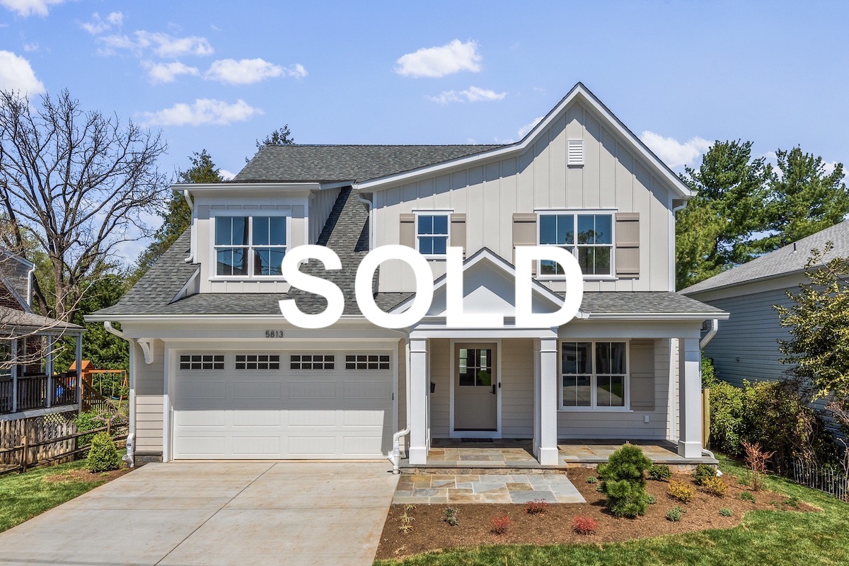 Exterior – Front – 5813 Melvern Drive Bethesda MD 20817-1. – Resized – Featured Image – Sold