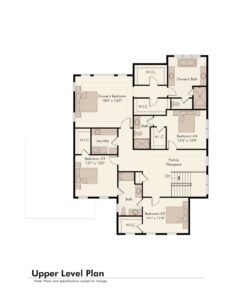 Upper Level Plan - 10225 Farnham Drive
