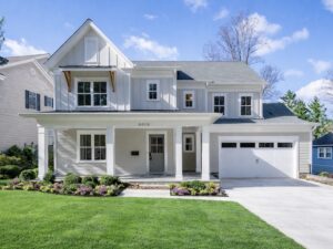 6404 East Halbert Road Bethesda - Meridian Homes - Front Elevation