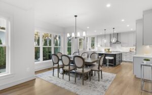 Modern Colonial Living In Bethesda - Radnor Road - Kitchen and Breakfast Area